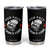 Fun Fact I Dont Care Skull Tumbler Cup Edgy Sarcastic Attitude TS02 Black Print Your Wear