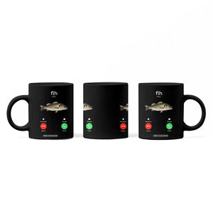 Fih Calling Funny Fish Coffee Mug Fishing Lover Hilarious Phone Call Parody TS02 Print Your Wear