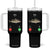 Fih Calling Funny Fish Tumbler With Handle Fishing Lover Hilarious Phone Call Parody TS02 One Size: 40 oz Black Print Your Wear
