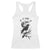 Funny Crow F Caw F Racerback Tank Top Gothic Raven and Moon TS02 White Print Your Wear