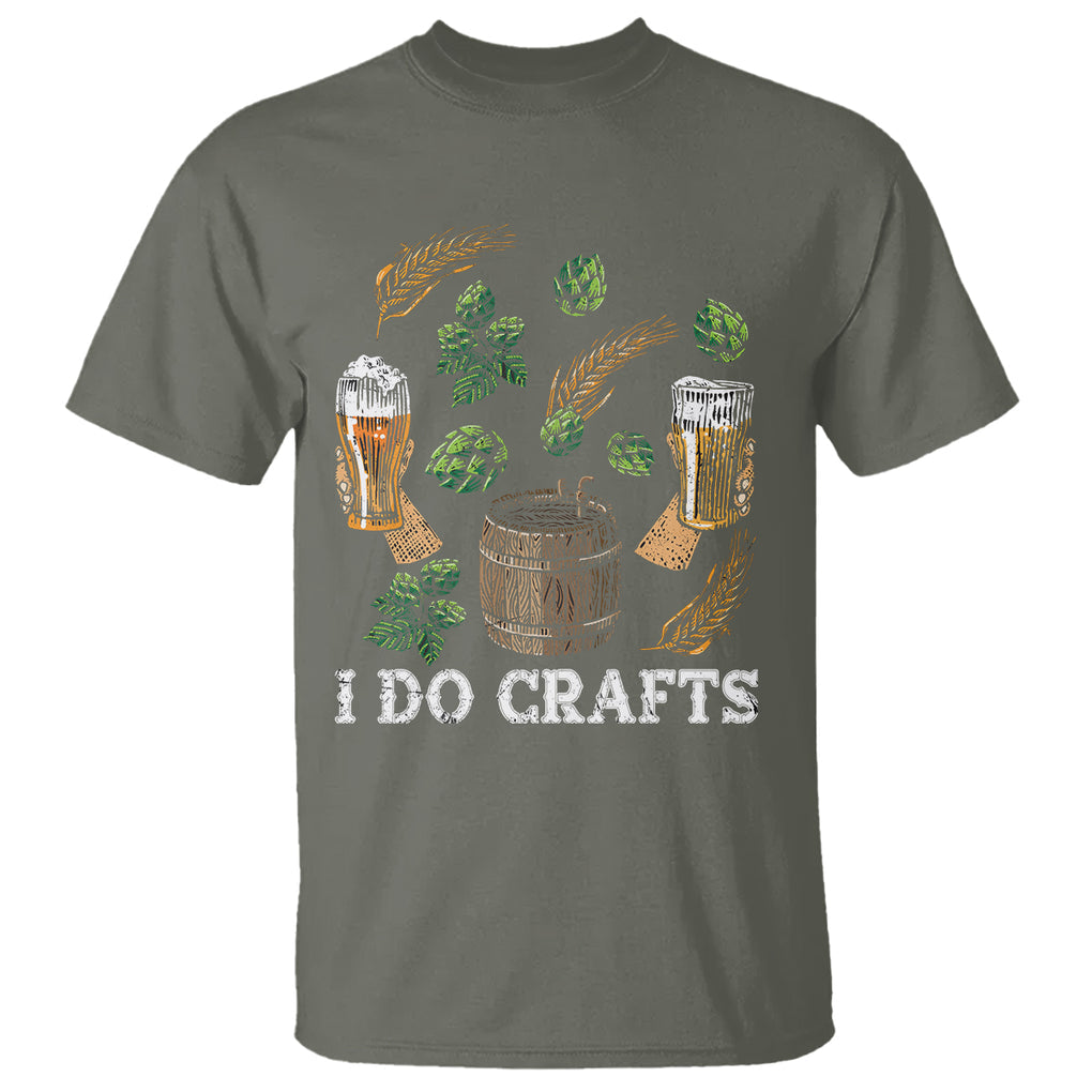 I Do Crafts Beer Funny Home Brewing Vintage Craft Beer Lover T Shirt TS02 Printyourwear