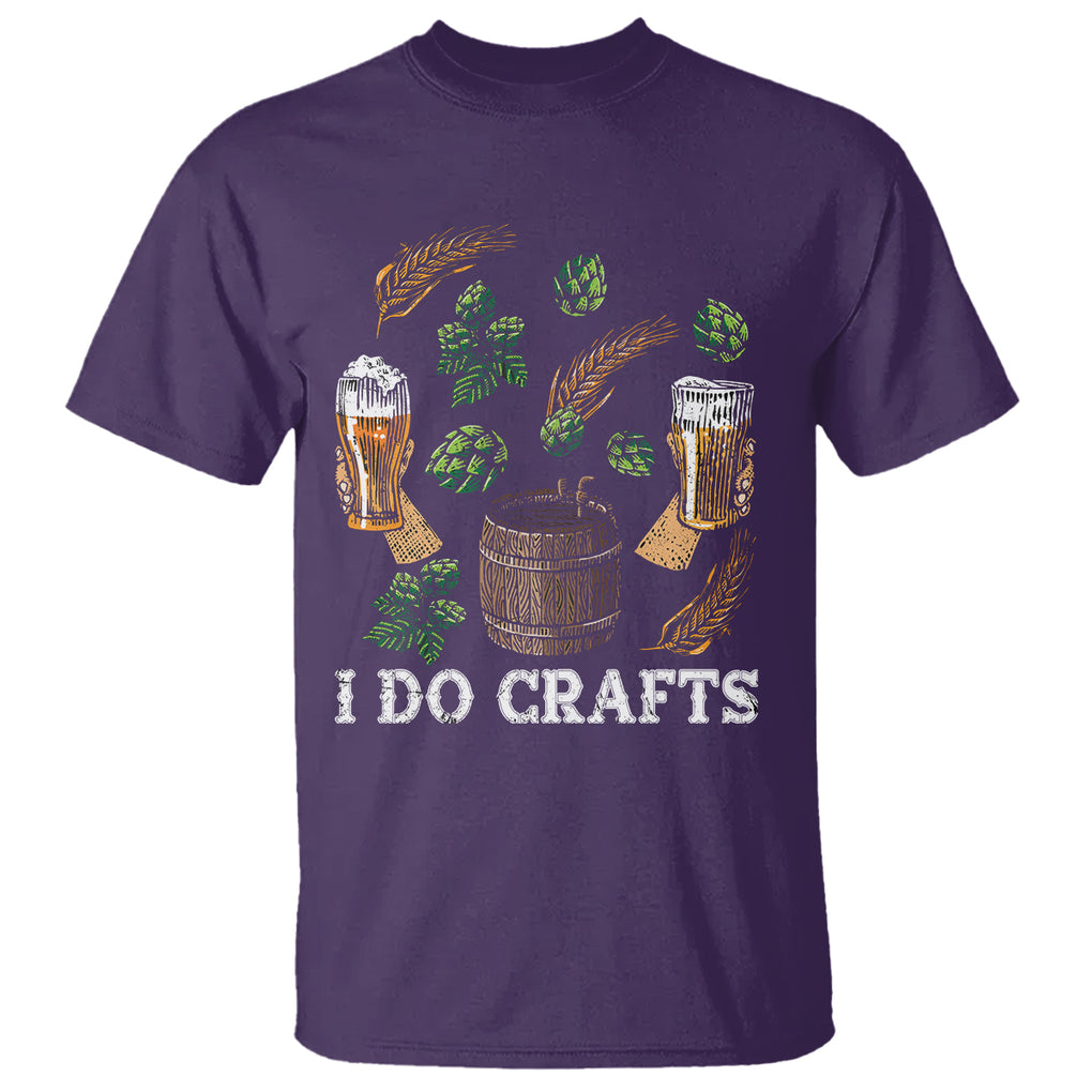 I Do Crafts Beer Funny Home Brewing Vintage Craft Beer Lover T Shirt TS02 Printyourwear