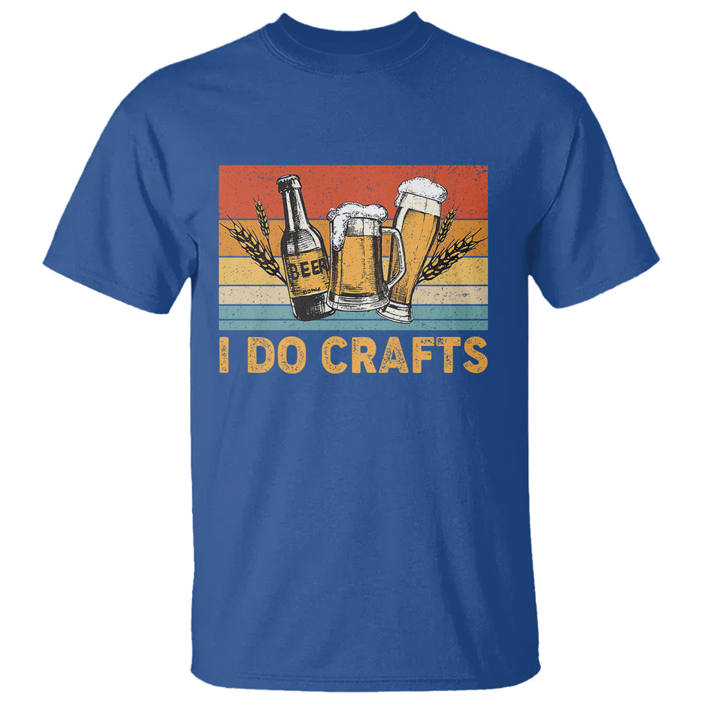I Do Crafts Beer Retro Home Brewing Vintage Craft Beer Lover T Shirt TS02 Printyourwear
