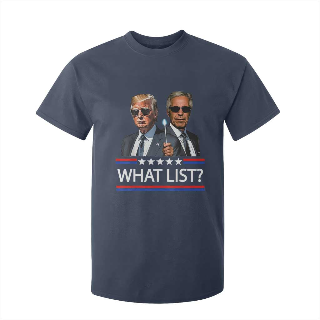 Funny Political Conspiracy Parody T Shirt For Kid What List Men in Black Meme TS02 Navy Print Your Wear
