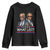 Funny Political Conspiracy Parody Youth Sweatshirt What List Men in Black Meme TS02 Black Print Your Wear