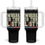 Where Is The List Tumbler With Handle Funny Political Conspiracy Parody TS02 One Size: 40 oz Black Print Your Wear