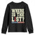 Where Is The List Youth Sweatshirt Funny Political Conspiracy Parody TS02 Black Print Your Wear