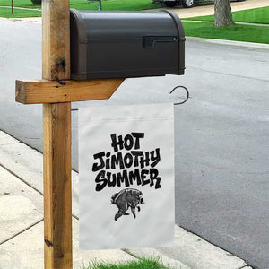 Hot Jimothy Summer Funny Viral Seattle Raccoon Graphic Garden Flag Viral Trash Panda Meme