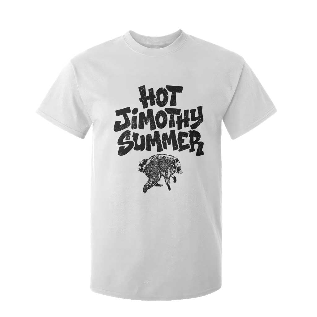 Hot Jimothy Summer Funny Viral Seattle Raccoon Graphic T Shirt For Kid Viral Trash Panda Meme TS02 White Print Your Wear