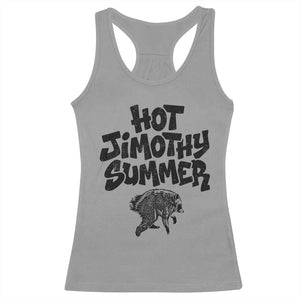 Hot Jimothy Summer Funny Viral Seattle Raccoon Graphic Racerback Tank Top Viral Trash Panda Meme TS02 Sport Gray Print Your Wear