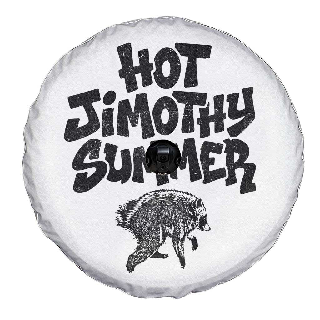Hot Jimothy Summer Funny Viral Seattle Raccoon Graphic Spare Tire Cover Viral Trash Panda Meme