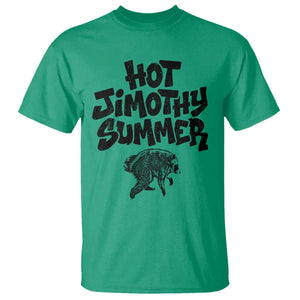 Hot Jimothy Summer Funny Viral Seattle Raccoon Graphic T Shirt Viral Trash Panda Meme TS02 Irish Green Print Your Wear