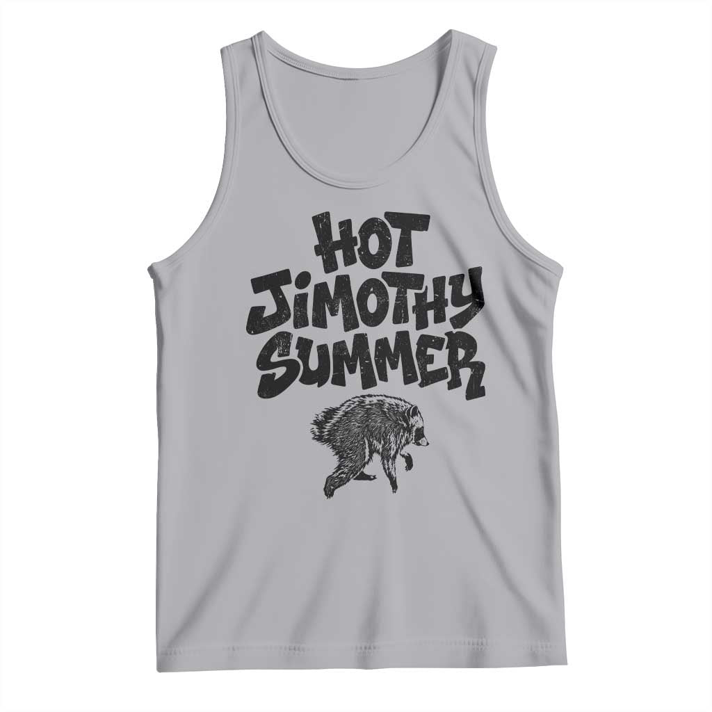 Hot Jimothy Summer Funny Viral Seattle Raccoon Graphic Tank Top Viral Trash Panda Meme