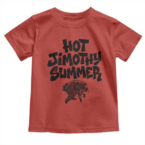 Hot Jimothy Summer Funny Viral Seattle Raccoon Graphic Toddler T Shirt Viral Trash Panda Meme TS02 Red Print Your Wear