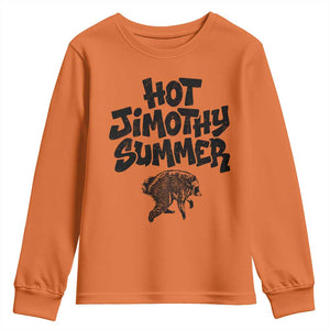 Hot Jimothy Summer Funny Viral Seattle Raccoon Graphic Youth Sweatshirt Viral Trash Panda Meme TS02 Orange Print Your Wear