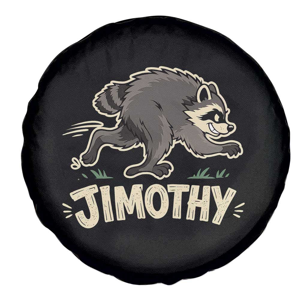 Funny Running Jimothy the Raccoon Spare Tire Cover Viral Seattle Trash Panda Meme TS02 Print Your Wear