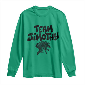 Vintage Team Jimothy the Raccoon Fan Club Long Sleeve Shirt Viral Seattle Trash Panda Lover Supporter