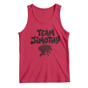 Vintage Team Jimothy the Raccoon Fan Club Tank Top Viral Seattle Trash Panda Lover Supporter