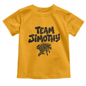 Vintage Team Jimothy the Raccoon Fan Club Toddler T Shirt Viral Seattle Trash Panda Lover Supporter