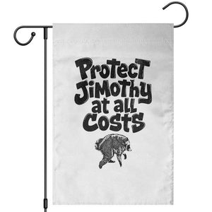 Protect Jimothy At All Costs Viral Seattle Raccoon Garden Flag Trash Panda Legend Lover Supporter