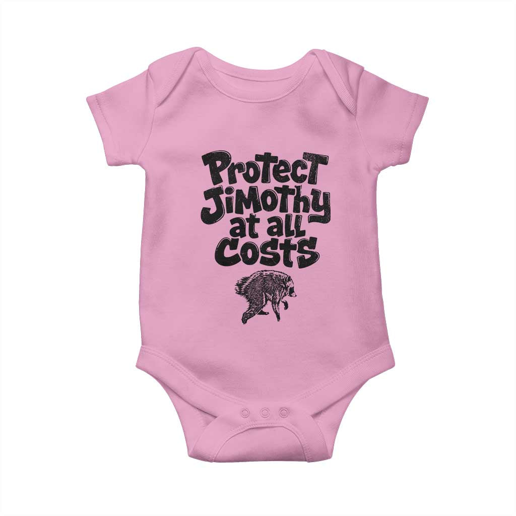 Protect Jimothy At All Costs Viral Seattle Raccoon Baby Onesie Trash Panda Legend Lover Supporter