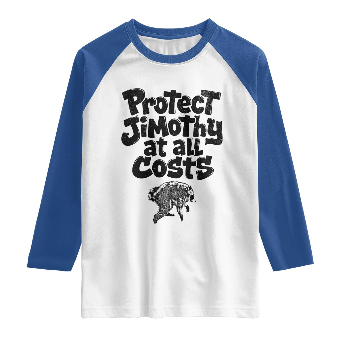 Protect Jimothy At All Costs Viral Seattle Raccoon Raglan Shirt Trash Panda Legend Lover Supporter