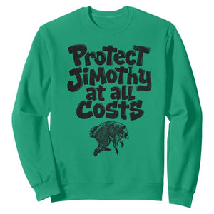 Protect Jimothy At All Costs Viral Seattle Raccoon Sweatshirt Trash Panda Legend Lover Supporter