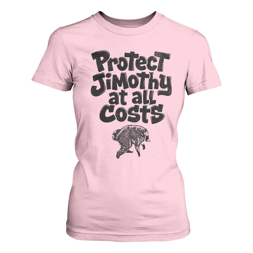 Protect Jimothy At All Costs Viral Seattle Raccoon T Shirt For Women Trash Panda Legend Lover Supporter