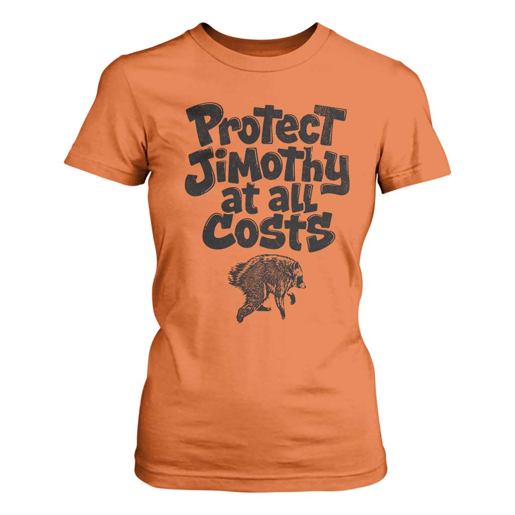 Protect Jimothy At All Costs Viral Seattle Raccoon T Shirt For Women Trash Panda Legend Lover Supporter