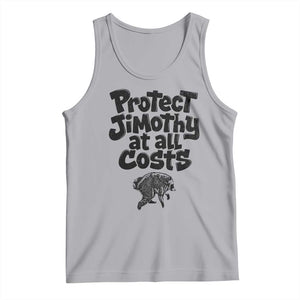 Protect Jimothy At All Costs Viral Seattle Raccoon Tank Top Trash Panda Legend Lover Supporter