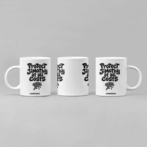 Protect Jimothy At All Costs Viral Seattle Raccoon Coffee Mug Trash Panda Legend Lover Supporter