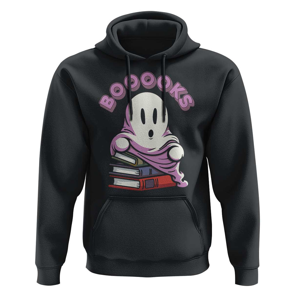 Halloween Reading Hoodie Booooks Cute Ghost Boo Sheet TS02 Black Print Your Wear