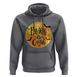 Halloween Season Hoodie Spooky Season Is Coming Scary Night TS02 Charcoal Print Your Wear