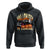 Halloween Season Hoodie Spooky Season Is Coming Scary Pumpkin Car TS02 Black Print Your Wear