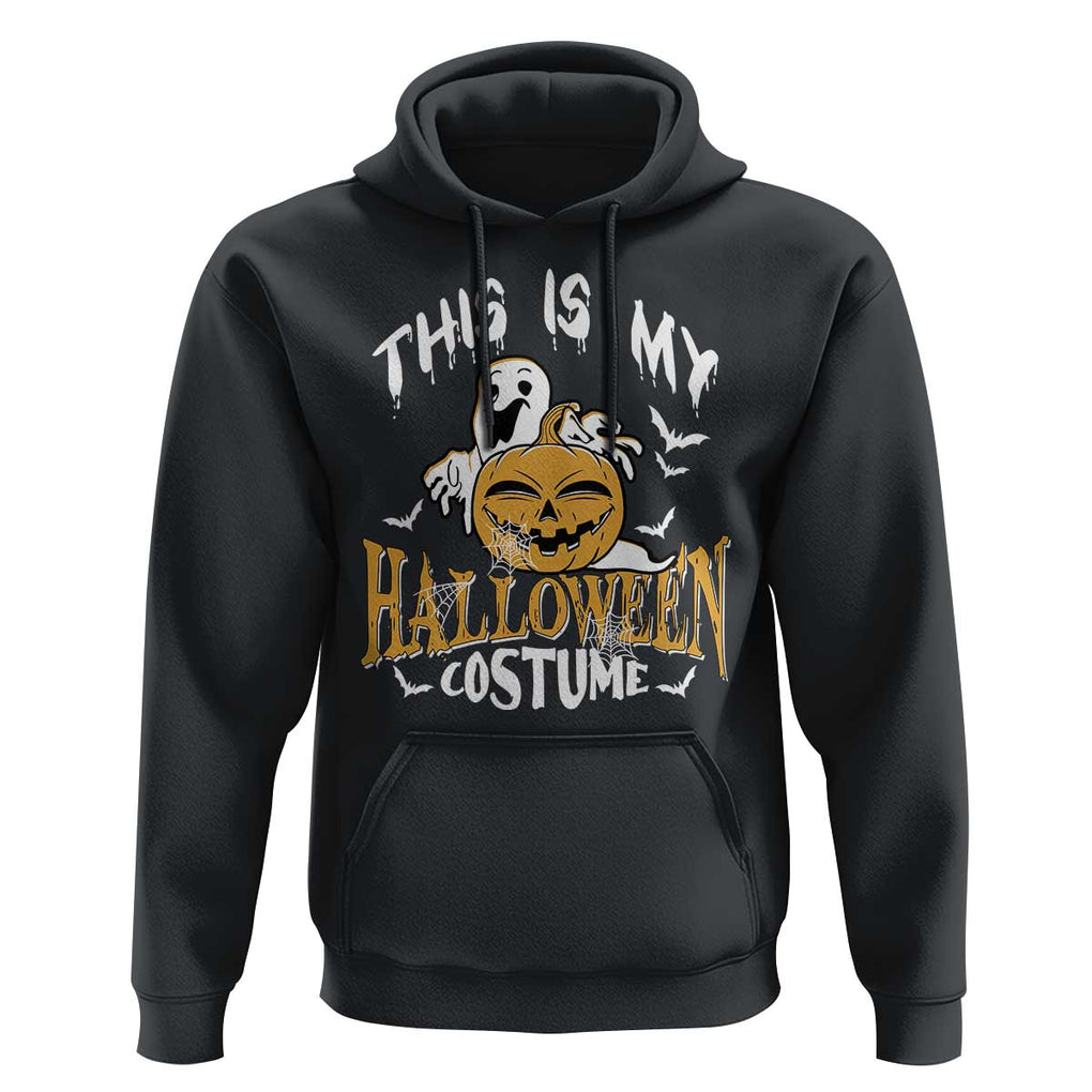 Scary Pumpkin Hoodie This Is My Halloween Costume Boo Sheet TS02 Black Print Your Wear