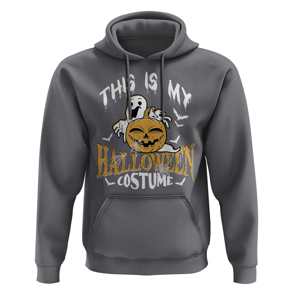Scary Pumpkin Hoodie This Is My Halloween Costume Boo Sheet TS02 Charcoal Print Your Wear