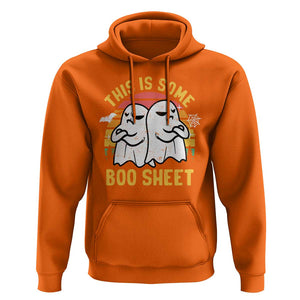 Funny Boo Sheet Hoodie Funny Halloween Boo Ghost Costume This is Double Boo Sheet TS02 Orange Print Your Wear