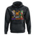 HalloThanksMas Dinosaur Hoodie Halloween Thanksgiving Christmas TS02 Black Print Your Wear