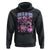 Baby Hippo Moo Deng Hoodie I Love Moo-Deng I Heart You Cute Pygmy Hippopotamus TS02 Black Print Your Wear