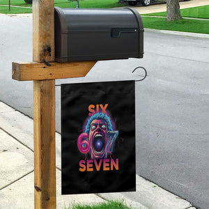 Mason 67 Chaos Edition Garden Flag Psychedelic Screaming Six Seven Meme TS02 Print Your Wear