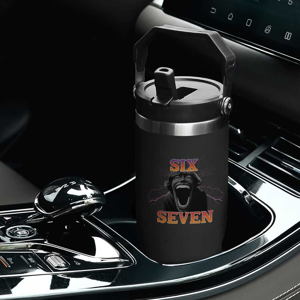Mason 67 Kid Meme Flip Straw Tumbler Devil Edit Viral Six Seven Scream TS02 Print Your Wear