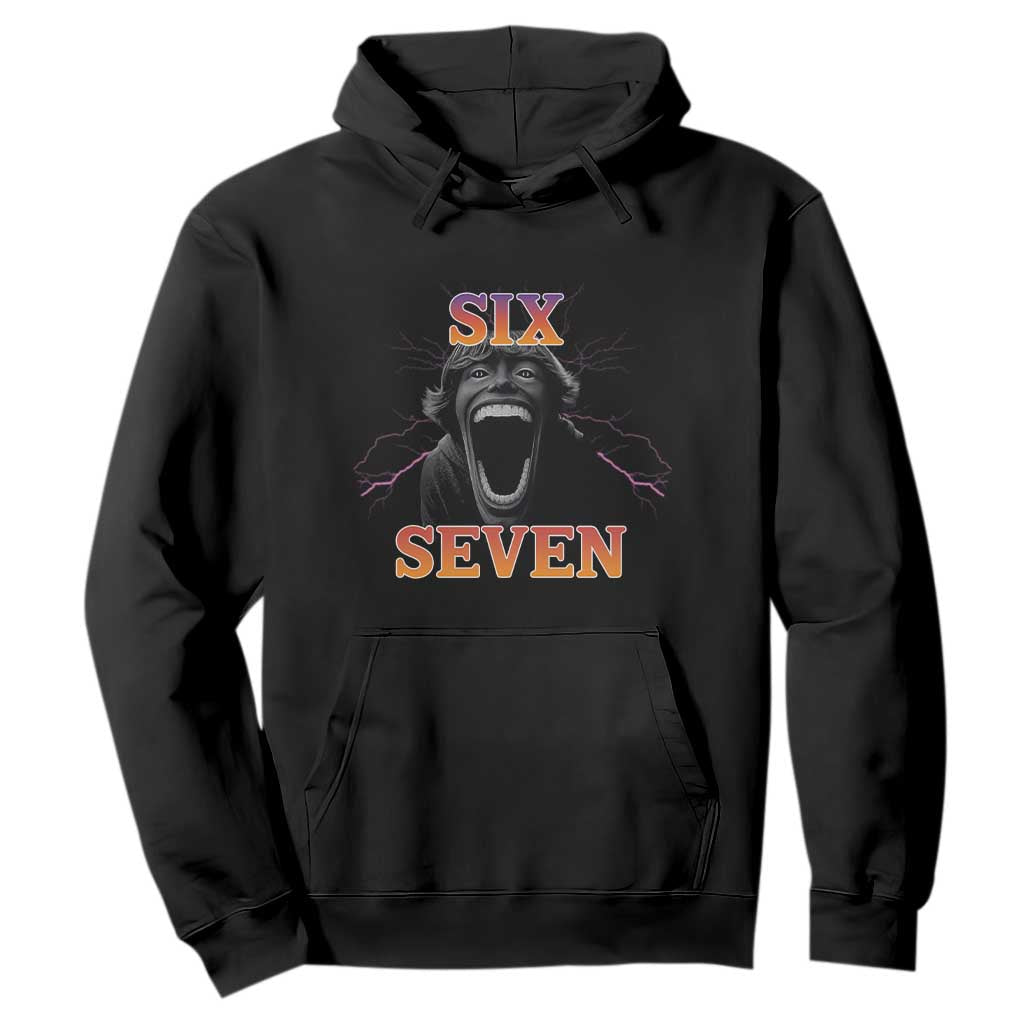 Mason 67 Kid Meme Hoodie Devil Edit Viral Six Seven Scream TS02 Black Print Your Wear
