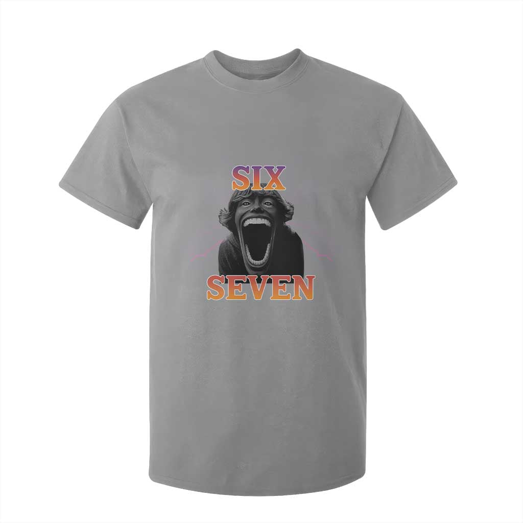 Mason 67 Kid Meme T Shirt For Kid Devil Edit Viral Six Seven Scream TS02 Sport Gray Print Your Wear