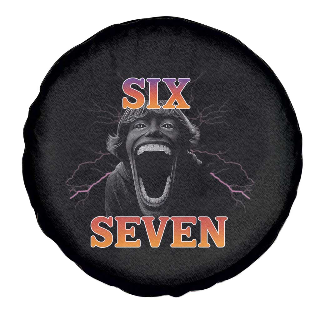 Mason 67 Kid Meme Spare Tire Cover Devil Edit Viral Six Seven Scream TS02 Print Your Wear