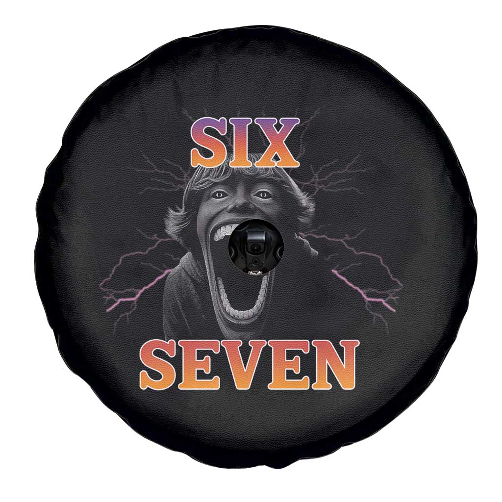 Mason 67 Kid Meme Spare Tire Cover Devil Edit Viral Six Seven Scream TS02 Print Your Wear