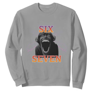 Mason 67 Kid Meme Sweatshirt Devil Edit Viral Six Seven Scream TS02 Sport Gray Print Your Wear