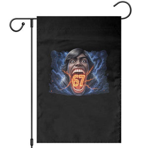 Screaming Mason 67 Kid Meme Garden Flag Six Seven Viral Devil Transformation Horror Edit TS02 Black Print Your Wear