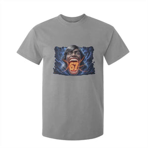 Screaming Mason 67 Kid Meme T Shirt For Kid Six Seven Viral Devil Transformation Horror Edit TS02 Sport Gray Print Your Wear