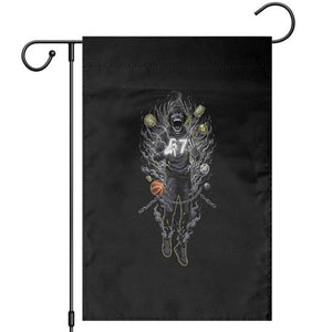 Mason 67 Energy Overload Garden Flag Six Seven Meme Lightning Horror Devil Edit TS02 Black Print Your Wear
