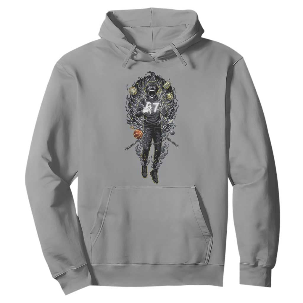 Mason 67 Energy Overload Hoodie Six Seven Meme Lightning Horror Devil Edit TS02 Sport Gray Print Your Wear